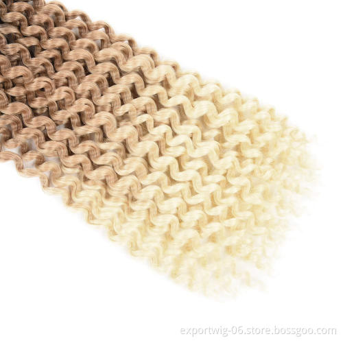 Passion Twist Crochet Hair Extensions Colorful Passion Twists Braid Hair Synthetic Fiber Solid And Mixed Color 18 Inches